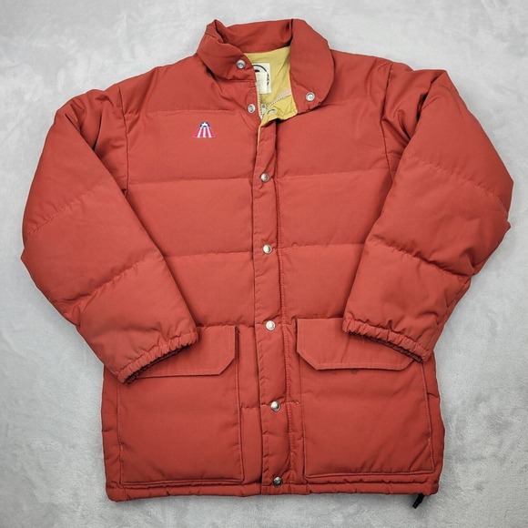 Black Bear Jacket Men XS Feather Down Puffer Coat Vintage Water Fowl Extra Small - Picture 1 of 8